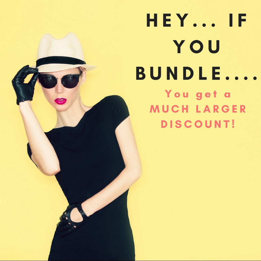 LARGER PRIVATE DISCOUNT IF YOU BUNDLE!